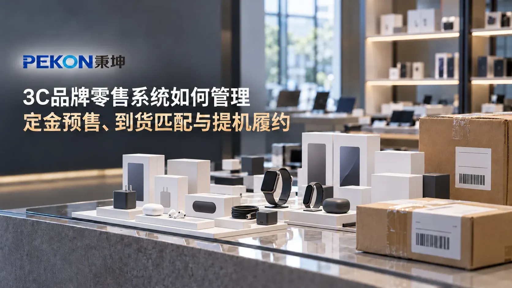 3C品牌零售系统如何管理定金预售、到货匹配与提机履约
