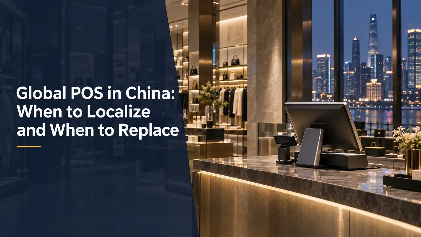Global POS in China: When to Localize and When to Replace