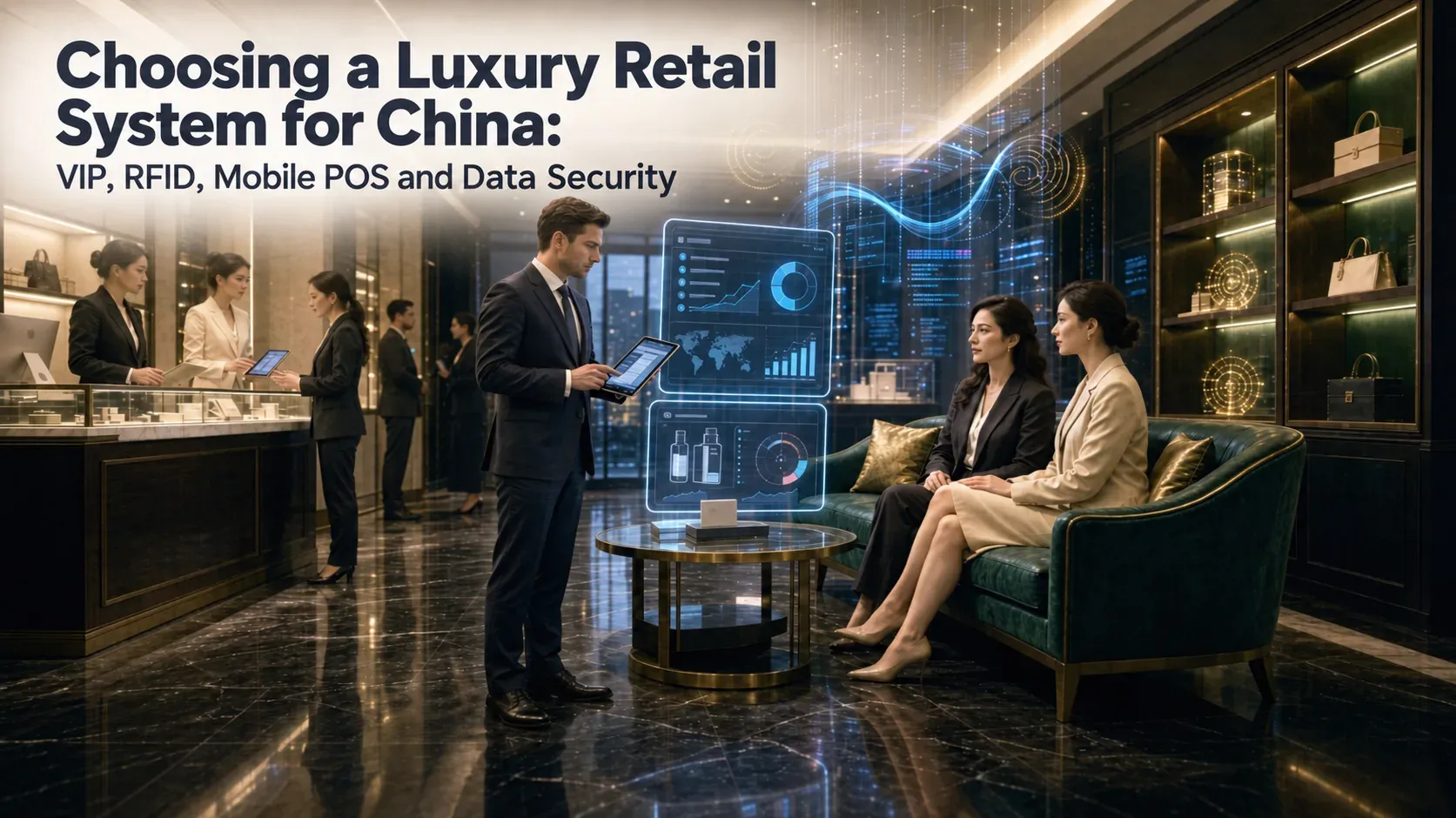 Choosing a Luxury Retail System for China: VIP, RFID, Mobile POS and Data Security