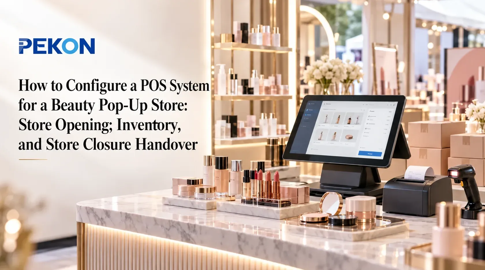  How to Configure a POS System for a Beauty Pop-Up Store: Store Opening, Inventory, and Store Closure Handover