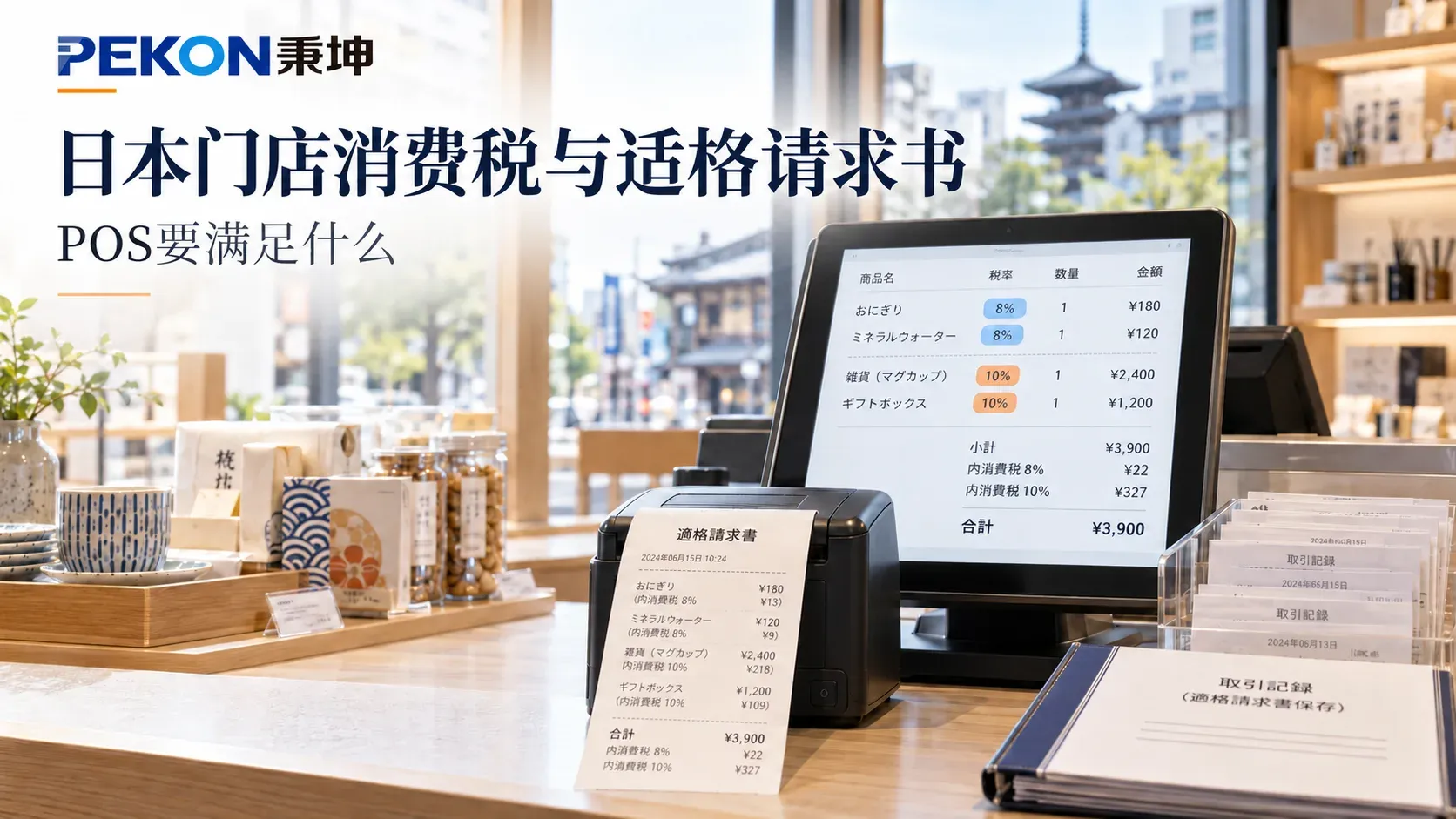 日本门店消费税POS指南