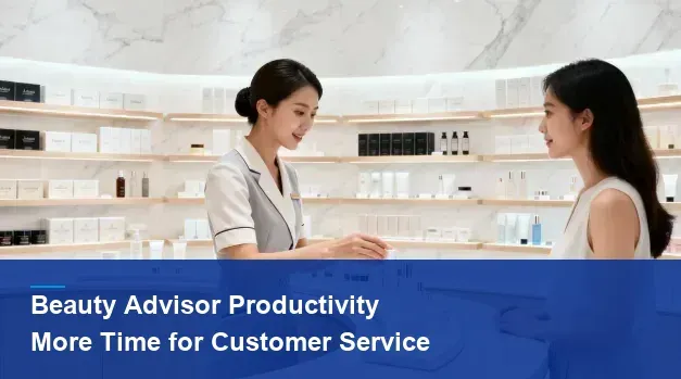 Beauty Advisor Productivity: Give Staff More Time for Customer Service