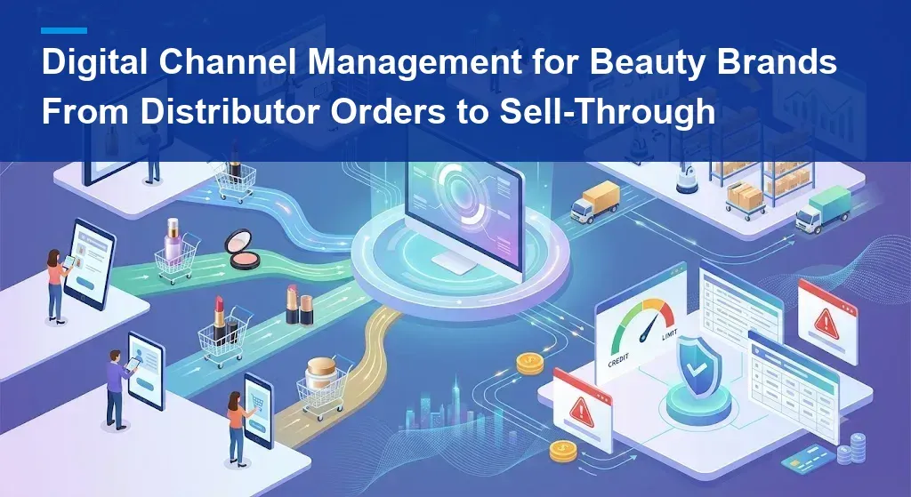 Digital Channel Management for Beauty Brands: From Distributor Orders to Sell-Through