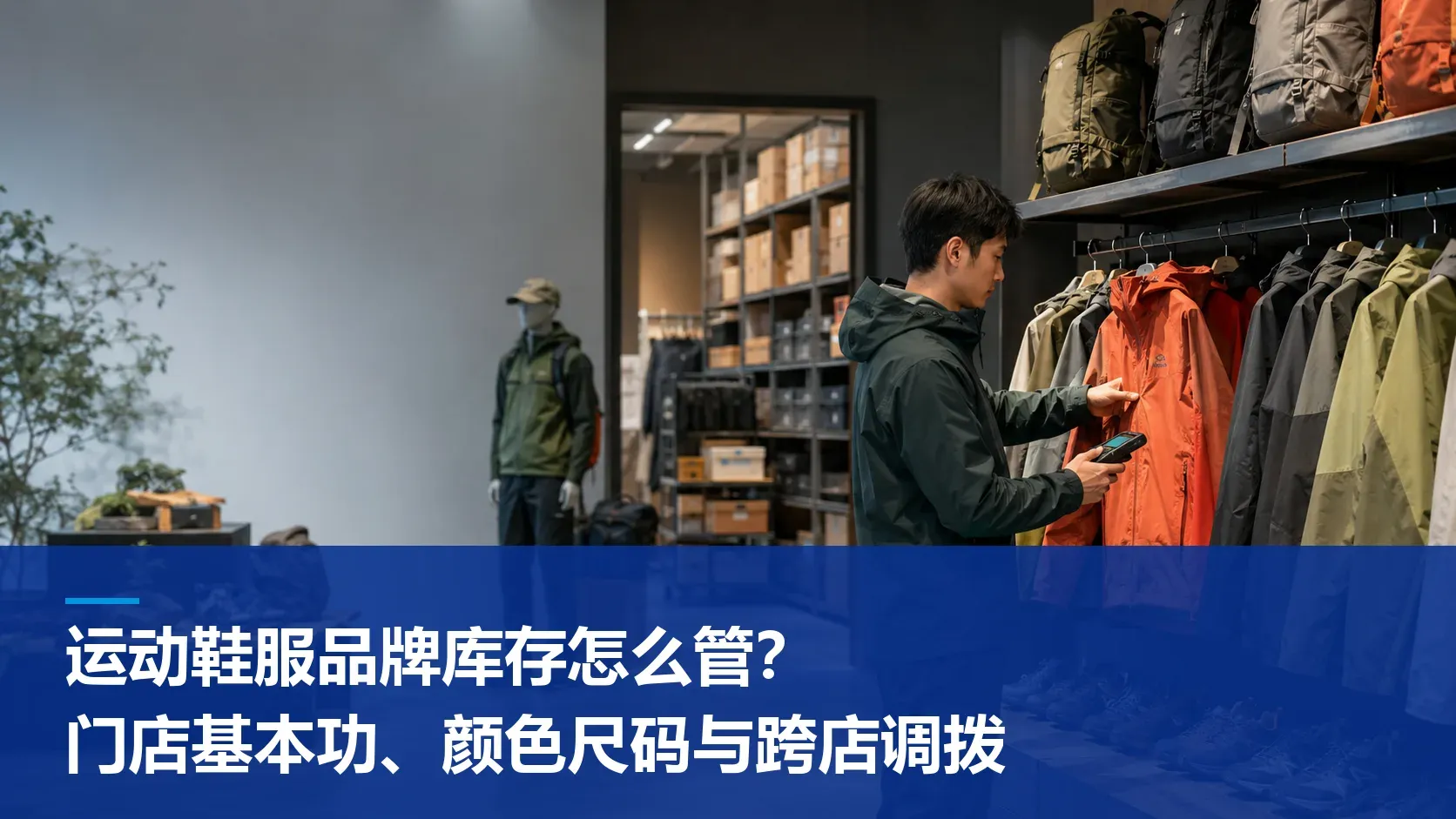 运动鞋服品牌库存怎么管?从门店基本功、颜色尺码到跨店调拨