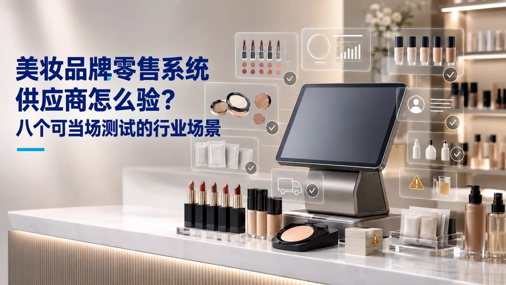 美妆品牌零售系统供应商怎么验:八个可当场测试的行业场景