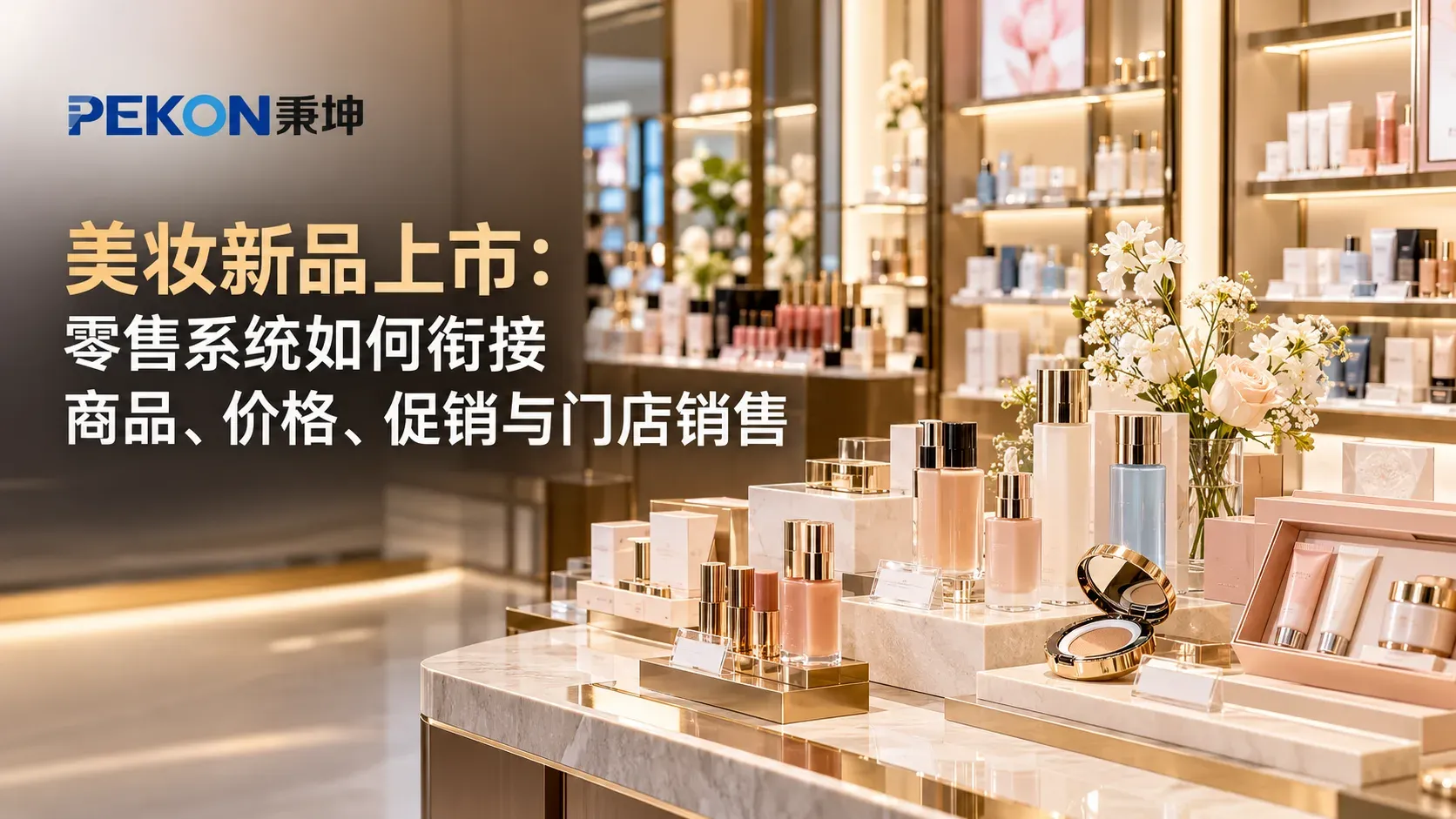 美妆新品上市:零售系统如何衔接商品、价格、促销与门店销售